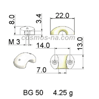 wire guide-bow guide bg 50
