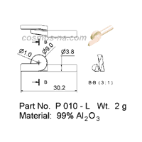 WIRE GUIDE-SNAIL GUIDE P 010 L